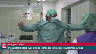 Reggio Calabria stabilizzati 5 mesici al Pronto Soccorso del Grande Ospedale Metropolitano [upl. by Adaj]