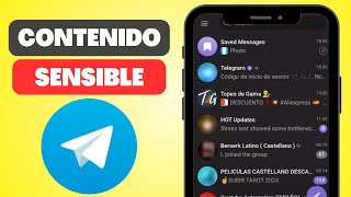 Cómo ver Contenido Sensible en Telegram en iPhone [upl. by Anitroc165]