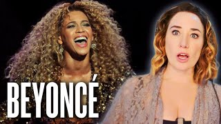 “…is she CRYING right now” Vocal coach blown away by  BEYONCÉ  The Beautiful Ones [upl. by Imre964]