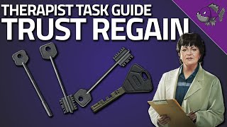 Trust Regain  Therapist Task Guide  Escape From Tarkov [upl. by Leisam]