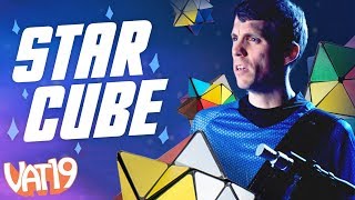 Star Cube is an addictive folding fidget toy [upl. by Godbeare]