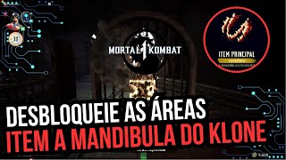 Mortal Kombat 1  COMO pegar o item A MANDÍBULA DO KLONE e entrar nas ÁREAS BLOQUEADAS [upl. by Stelu646]