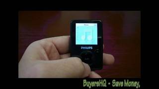 Philips GoGear 2GB Media Player  Product Review  SA3025 [upl. by Ahsinauq]