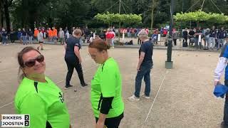 08062024 NK triplette vrouwen  4de ronde Zwitsers  Joosten tegen Koogje [upl. by Eibocaj672]