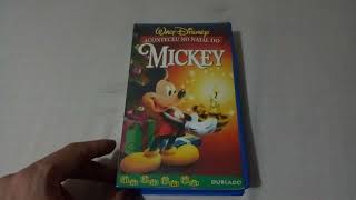 VHS Aconteceu no Natal do Mickey 1999 [upl. by Aidnac89]