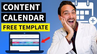 How to make a social media content calendar in Google Sheets FREE TEMPLATE [upl. by Alfie894]