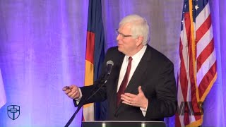 Mr Dennis Prager quotWhy the World Needs American Values to Triumphquot  Colorado Christian University [upl. by Lexerd]