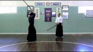 Toyama amp Nakamura Ryu Battodo 4 Japanese sword fighting techniques fencing drill 5 [upl. by Solhcin32]