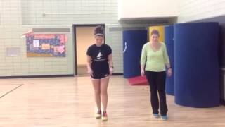 PE 201 Aerobic Dance Unit  Grapevine amp Charleston [upl. by Glynas]