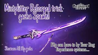 Mistplitter Reforged Trick gacha spawn  Genshin Impact [upl. by Elletsirk]