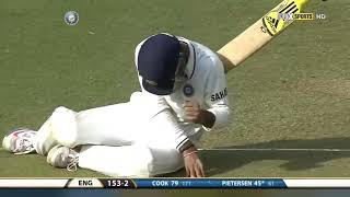 Kevin Pietersen Smashing India in India  186 runs in Test Innings 2012 [upl. by Minnaminnie]