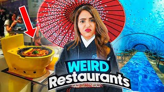 Eating at Weird RESTAURANTS that only Exist in JAPAN 😲 SHOCKING [upl. by Foley]