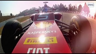 Fernando Alonso en el GP de España [upl. by Cheadle130]