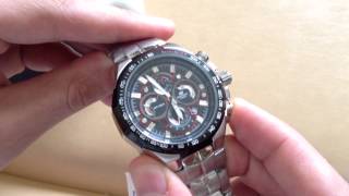 Casio Edifice 554 Chronograph [upl. by Nicolau]