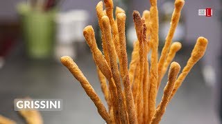 Parmesan and Chilli Grissini  Italian Breadsticks  Food Channel L Recipes [upl. by Vidovik]