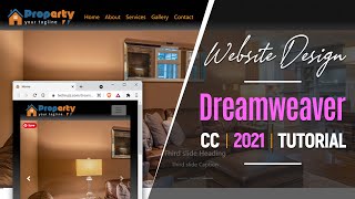 ✅ How to Make a Website Design in Dreamweaver CC  Beginners Tutorial  2024 [upl. by Yrdnal616]