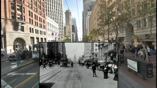 San Francisco 1906 and 2011 [upl. by Adaline102]