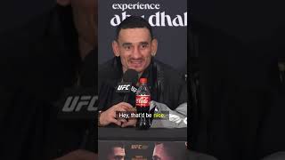 Max Holloway Shares Heartfelt Respect for Dustin Poirier 💥 [upl. by Itnahsa]