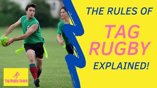 How to play TAG RUGBY and the rules EXPLAINED [upl. by Sirtemed88]