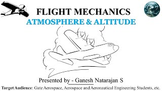 Atmosphere and Altitude  Flight Mechanics  GATE Aerospace [upl. by Edac399]