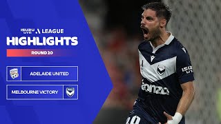 Adelaide United v Melbourne Victory  Highlights  Isuzu UTE ALeague 202324  Round 20 [upl. by Edobalo]