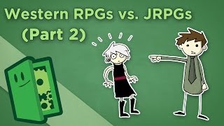 Western amp Japanese RPGs  II Narrative vs Expression  Extra Credits [upl. by Rexfourd]