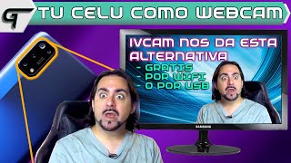 Usá tu Celu como webcam iVCam [upl. by Merdith131]