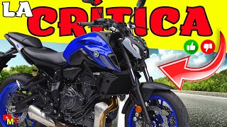 YAMAHA MT 07 👉¿La Mejor Opción 2023 en su Categoría DESCÚBRELO en esta Prueba en Español [upl. by Naujek]