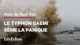 Le typhon Gaemi se dirige vers la Chine après avoir ravagé Taïwan et les Philippines [upl. by Perpetua]