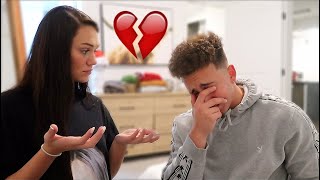 BREAK UP PRANK ON BOYFRIEND HE CRIED [upl. by Selin]