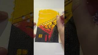 🌗 HALLOWEEN landscape painting 🌙 The BEST Copic Art 🌇 copicart paintingart newart amazingart [upl. by Toby]