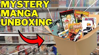 Manga Mystery Box Unboxing Awesome Manga Pickups [upl. by Nylinej]