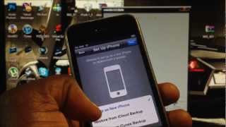 Activate Your iPhone 4 amp iPhone 3gs On 501  51  511 Without A Sim Card [upl. by Drofla]