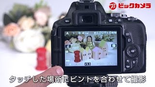 【ビックカメラ】ニコン デジタル一眼レフ D5600 動画で紹介 [upl. by Yelsgnik501]