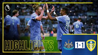 Highlights Newcastle United 11 Leeds United  Raphinha beauty earns point  Premier League [upl. by Russom503]