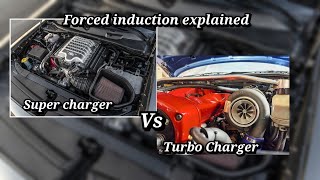 Turbos amp Superchargers explaineddodge hellcat vs JDM [upl. by Anayit]