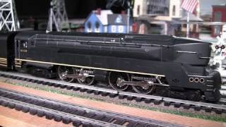 MTH Premier PRR T1 Duplex 4444 OGauge Steam Locomotive in True HD 1080p [upl. by Coniah]