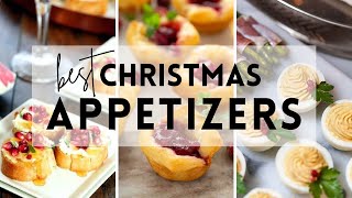 12 Best Christmas Appetizer Recipes christmas appetizers sharpaspirant [upl. by Aika805]