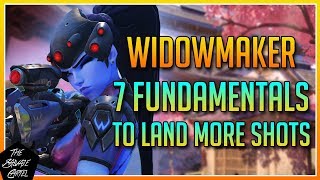 WIDOWMAKER GUIDE HOW TO LAND MORE SHOTS OVERWATCH [upl. by Pisarik]