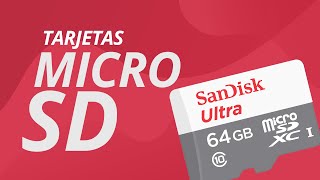 Tarjetas MicroSD ¡Todo lo que necesitas saber Explicado [upl. by Rozalin]