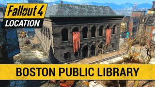 Guide To The Boston Public Library in Fallout 4 [upl. by Atalie]