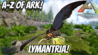 Como tamear una Lymantria de manera fácil y rápida En Ark Survival Evolved [upl. by Annol]