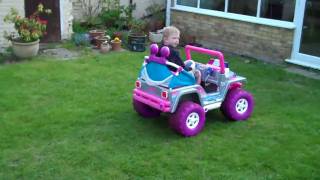 Fisher Price Barbie Jeep 12V Rideon Electric Car for sale on ebay [upl. by Issac]