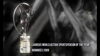 Laureus World Action Sportsperson of the Year 2009  Nominees [upl. by Neehsuan259]