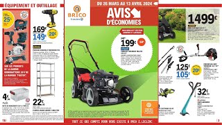 ARRIVAGE ELECLERC BRICOLAGE amp JARDINAGE  26 MARS AU 13 AVRIL 2024 [upl. by Wetzel325]