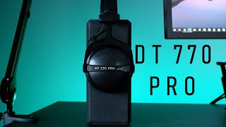 Beyerdynamic DT 770 Pro 32 ohm Review [upl. by Lilllie]