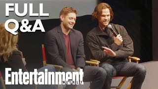 Supernaturals Jensen Ackles amp Jared Padalecki Answer Season 14 QampA FULL  Entertainment Weekly [upl. by Holmes]