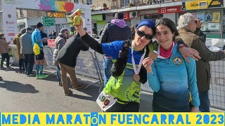 Media maraton Fuencarral 2023  Nos lo pasamos de lo lindo 👟🏃‍♂️ [upl. by Fauver]