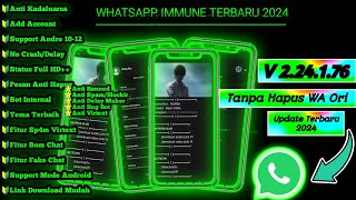 WHATSAPP IMMUNE TERBARU 2024  AUDIO TO VN amp KEBAL VIRTEXT  WA IMMUNE 2024  CLONE amp UNCLONE  2023 [upl. by Ennayelsel]