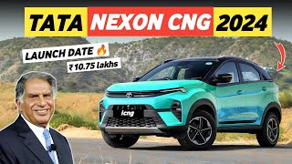 Finaly Tata Nexon CNG is here 🔥 Nexon CNG launch date  2024 Nexon CNG launch date  Cng Nexon [upl. by Hoopen]